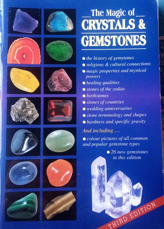 Rare "Magic of Crystals & Gemstones" Book  Essential Guide for Collectors & Enthusiasts