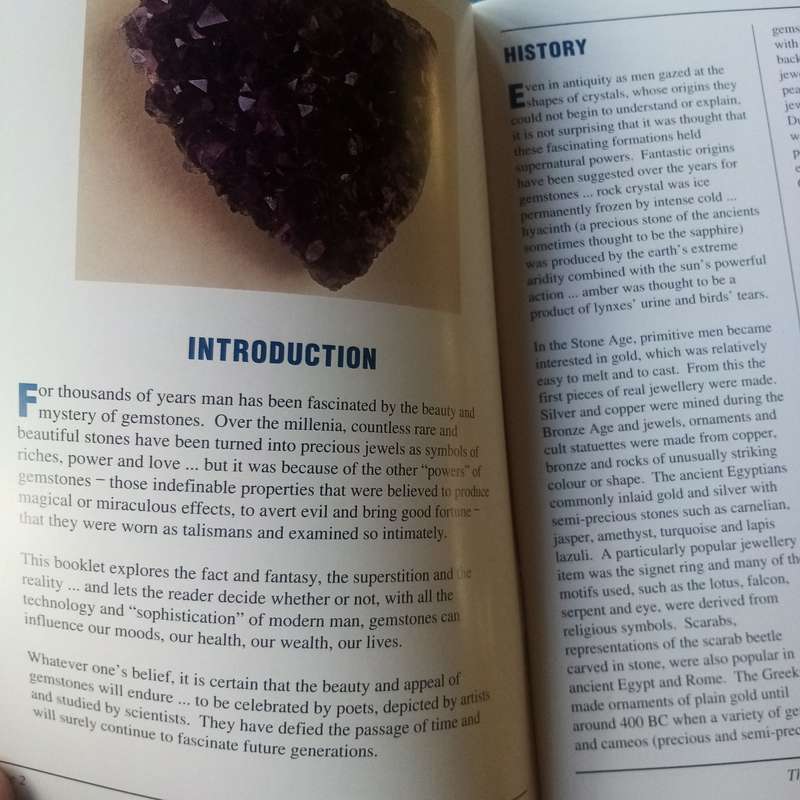 Rare "Magic of Crystals & Gemstones" Book  Essential Guide for Collectors & Enthusiasts