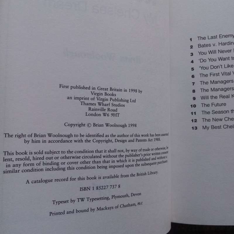 My Chelsea Dream by Ken Bates  The Untold Story of Chelsea FC's Transformation