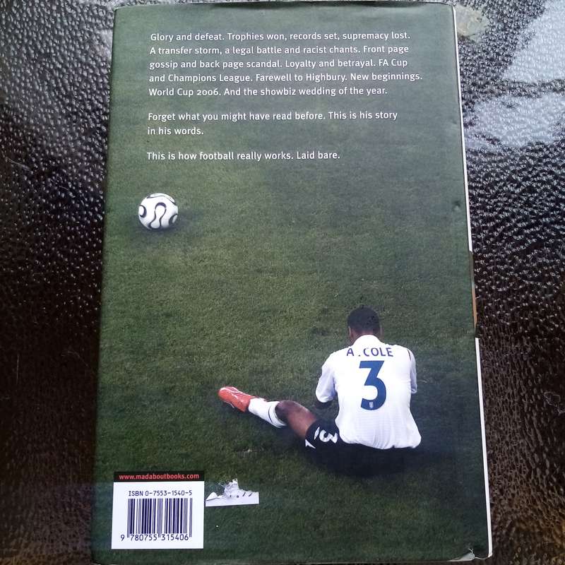 My Defence by Ashley Cole  Insightful Memoir of a Football Icon, Perfect for Fans & Sports Enthusia