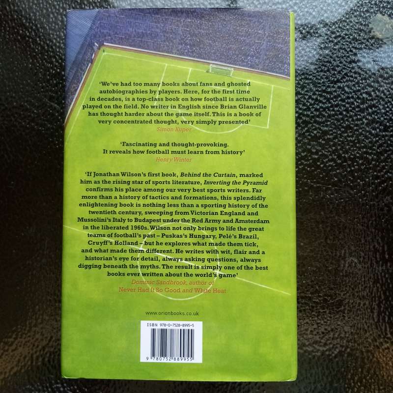 Inverting the Pyramid by Jonathan Wilson - Limited Paperback! Essential for Football Collectors