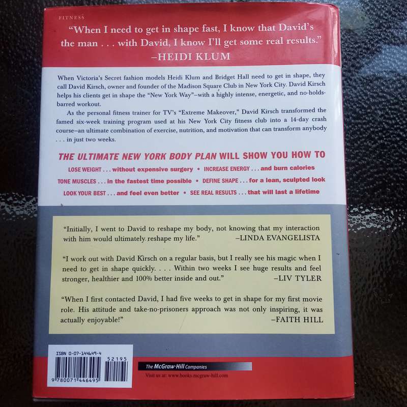 The Ultimate New York Body Plan by David Kirsch  Transformative Fitness & Wellness Guide