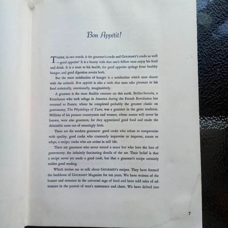 The Gourmet Cookbook - 10th Printing, 1957 Edition - Rare Collectible for Culinary Enthusiasts