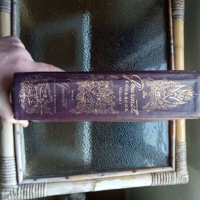 The Gourmet Cookbook - 10th Printing, 1957 Edition - Rare Collectible for Culinary Enthusiasts