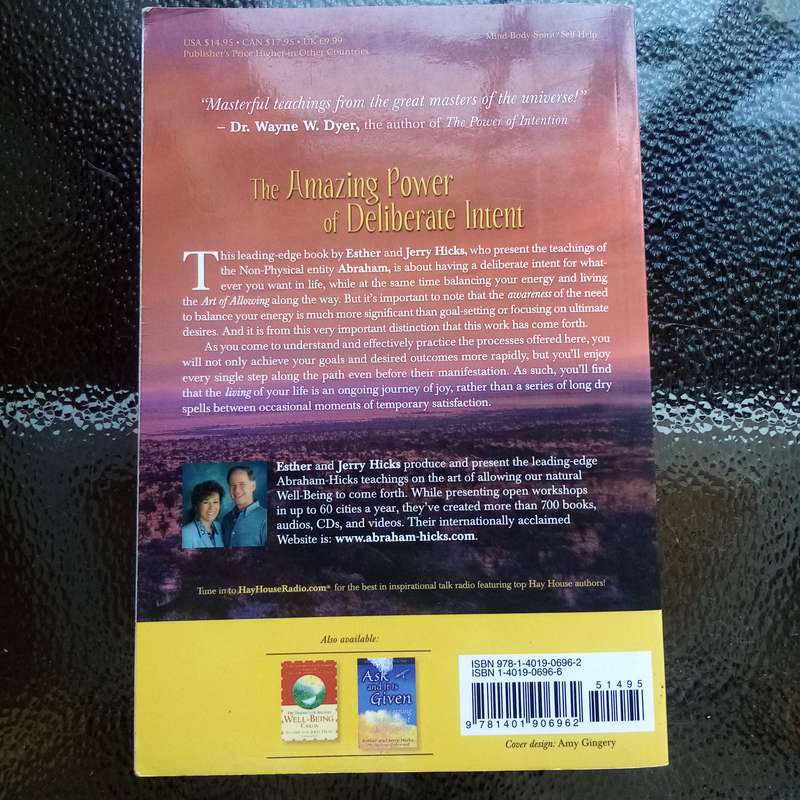 The Amazing Power of Deliberate Intent by Esther and Jerry Hicks  Transformative Guide