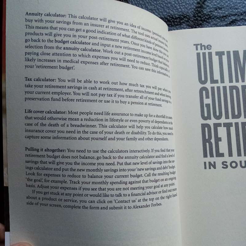 The Ultimate Guide to Retirement in South Africa - Bruce Cameron & Wouter Fourie