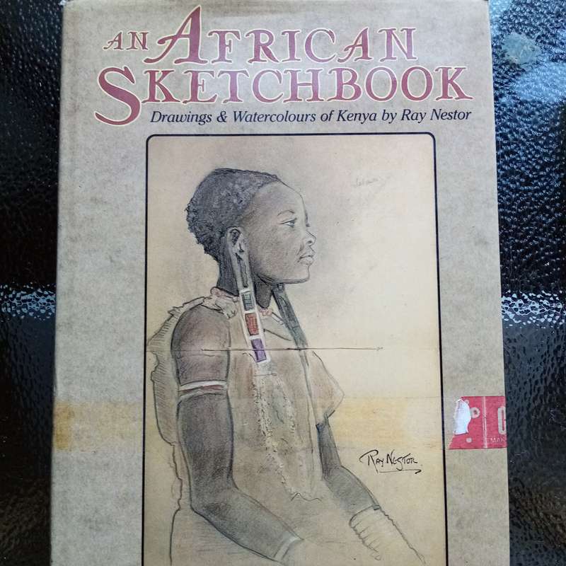 Rare African Sketchbook by Ray Nestor  Limited Edition Art Book, Perfect for Collectors & Art