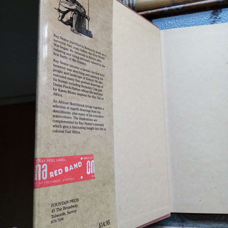 Rare African Sketchbook by Ray Nestor  Limited Edition Art Book, Perfect for Collectors & Art