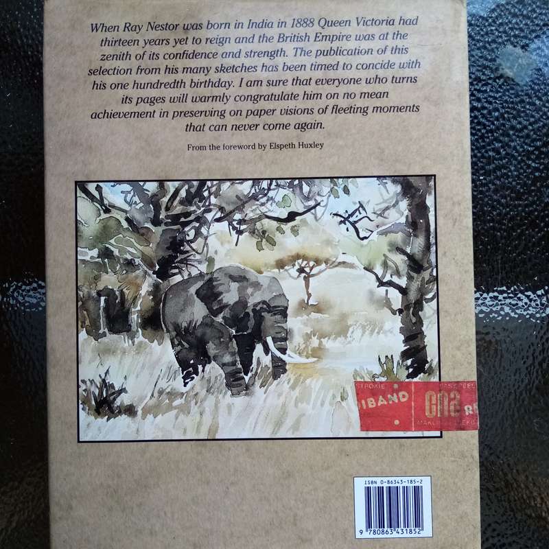 Rare African Sketchbook by Ray Nestor  Limited Edition Art Book, Perfect for Collectors & Art