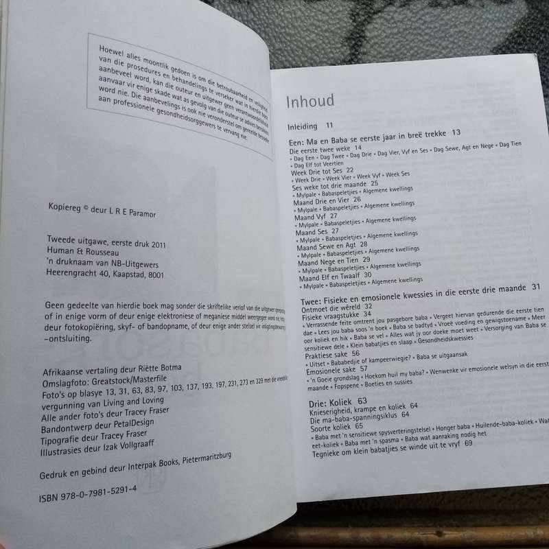 Suster Lilian se Babasorgboek by Sister Lilian Leistner: Essential Guide to Infant Care