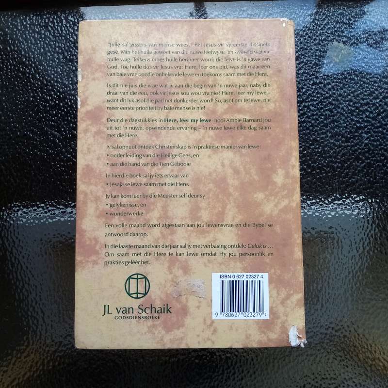 Hier, Leer My Lewe by Ampie Barnard: A Profound Exploration of Life's Lessons
