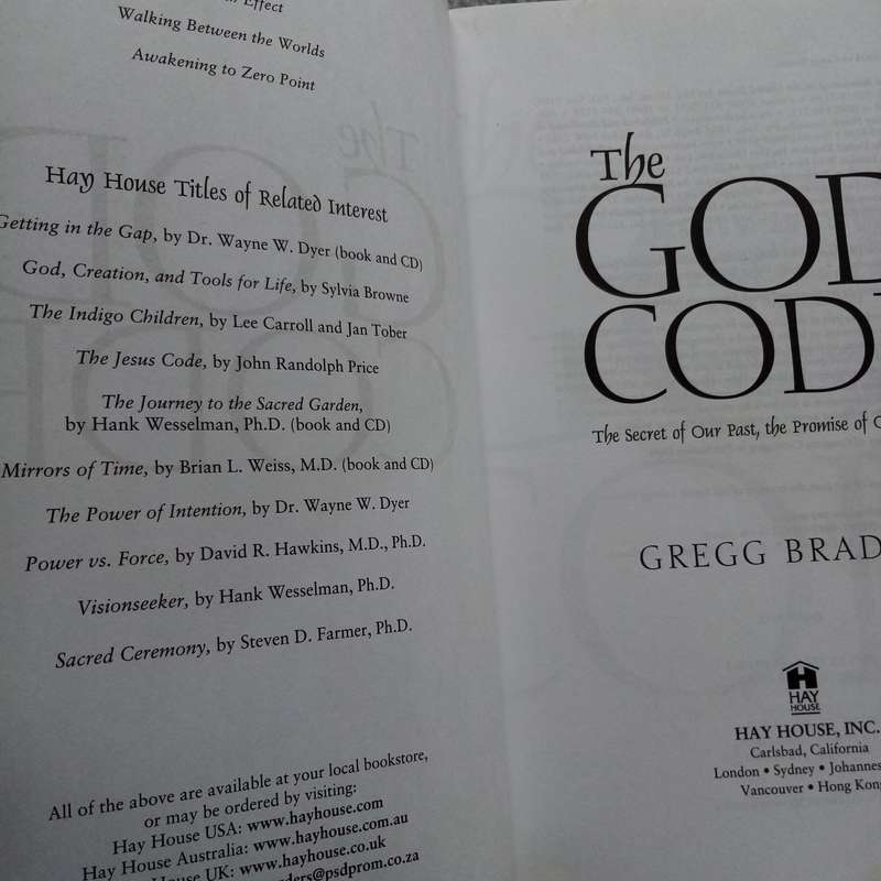 The God Code: The Secret of Our Past, the Promise of Our Future  Unveiling the Divine Blueprint