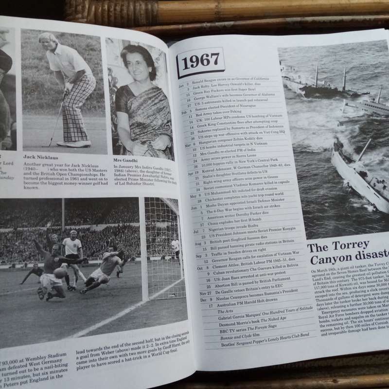 Visual History: "Hamlyn Pictorial History of the 20th Century"  Captivating Images & Events
