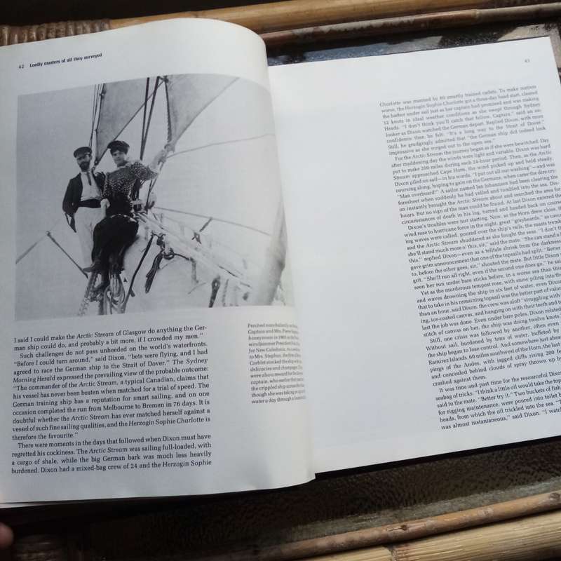Sail into History: "The Windjammers (The Seafarers)" by Oliver E. Allen  Classic Maritime Tales
