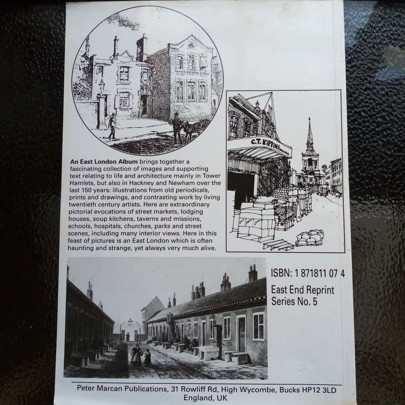 Historic East London: "An East London Album" by Peter Marcan  Rare 19th & 20th Century Images