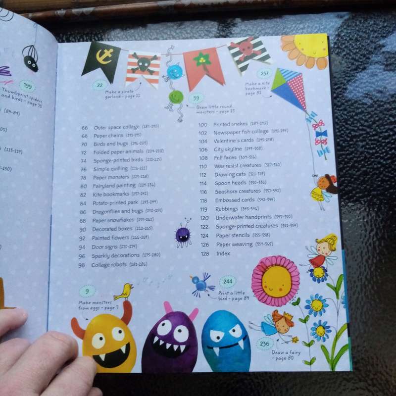 365 Things to Make and Do: Creative Fun for Kids - Usborne Activities Book
