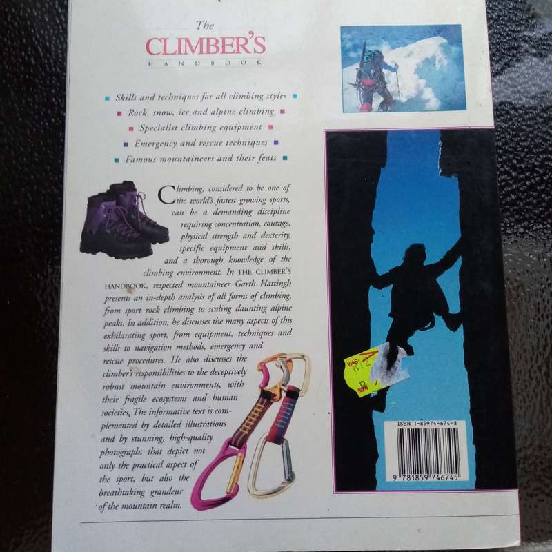 Expert Guide to Climbing: The Climber's Handbook by Garth Hattingh  Essential Techniques & Tips