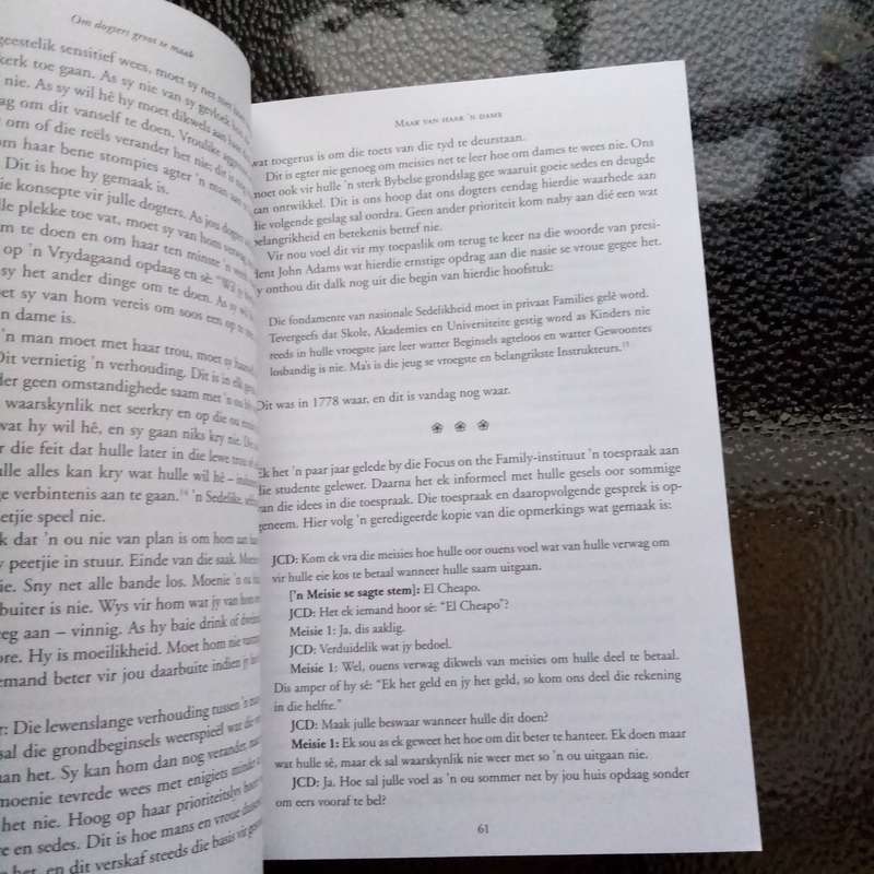 Essential Parenting Guide: "Om Dogters Groot Te Maak" by Dr. James Dobson  Raising Daughters