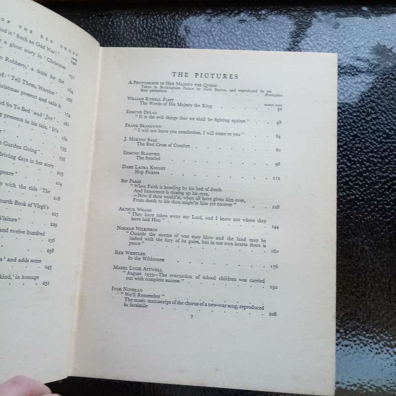 1939 The Queens Book of the Red Cross - Historical Collectible Edition