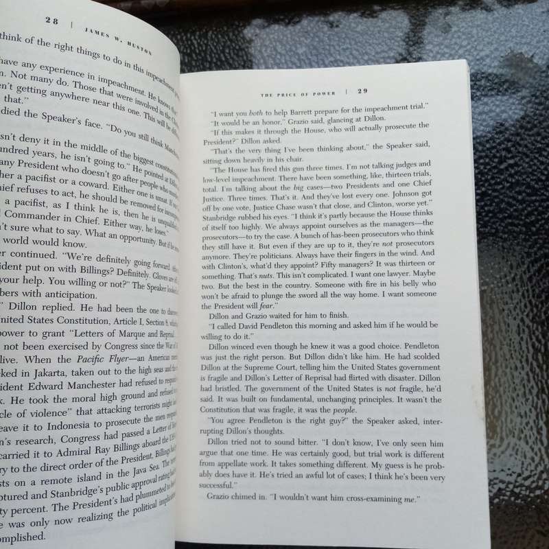 The Price of Power by James W. Huston - Gripping Political Thriller
