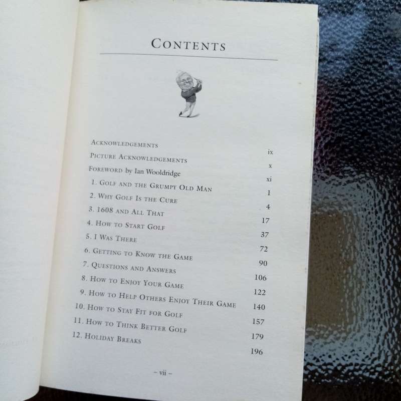 Golf: The Cure for a Grumpy Old Man by Peter Alliss  A Humorous Guide