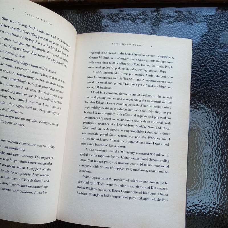 Every Second Counts by Lance Armstrong  A Champion's Guide to Life and Racing
