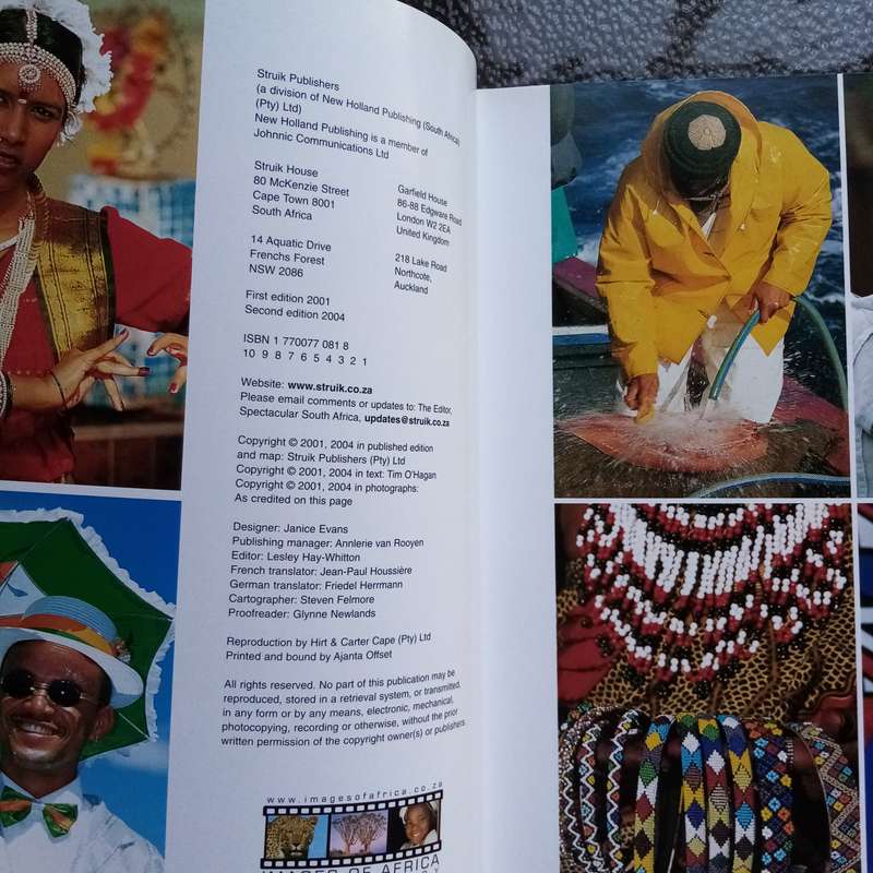 Spectacular South Africa by Tim O'Hagan  A Multilingual Collectors Item