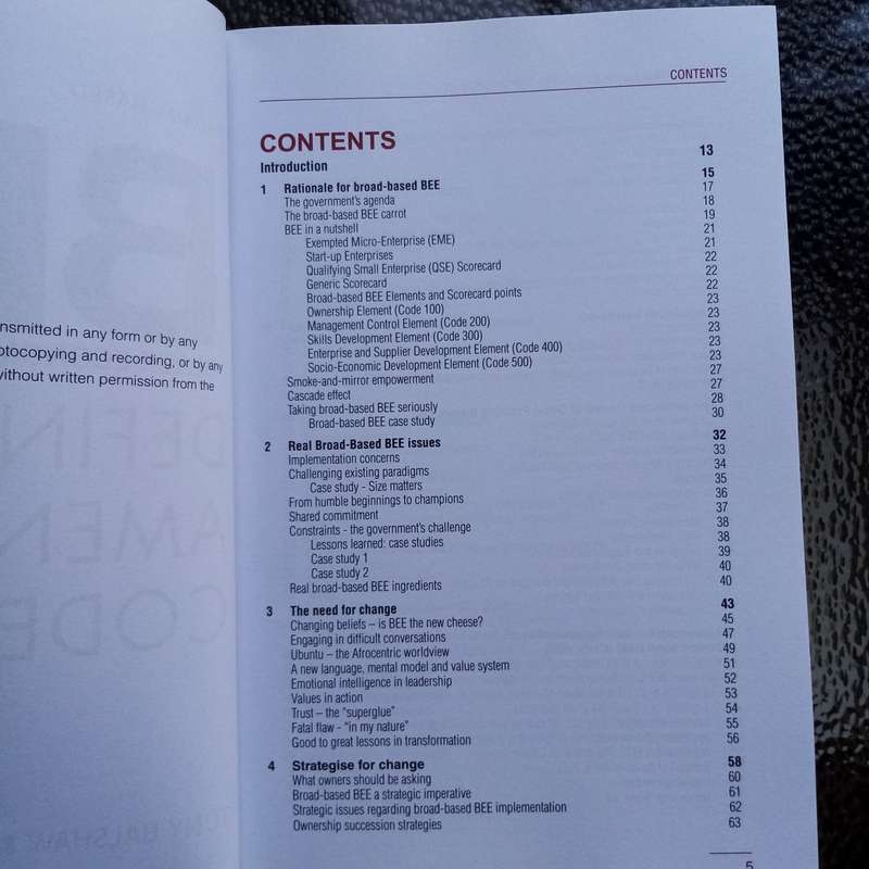 Broad-Based Bee: Black Economic Empowerment Insights by Tony Balshaw