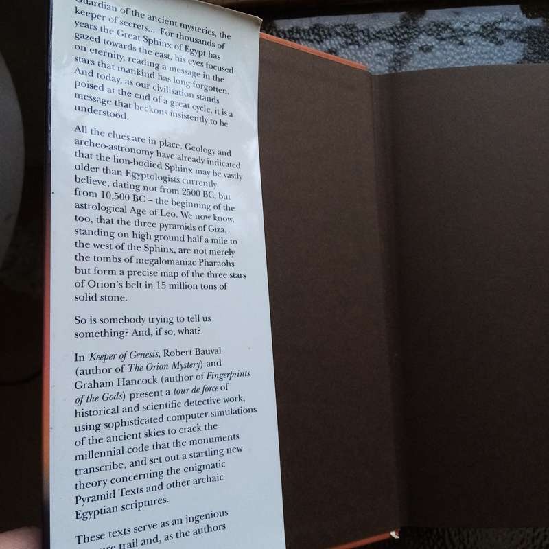 Keepers of Genesis by Robert Bauval & Graham Hancock  Uncover Ancient Mysteries