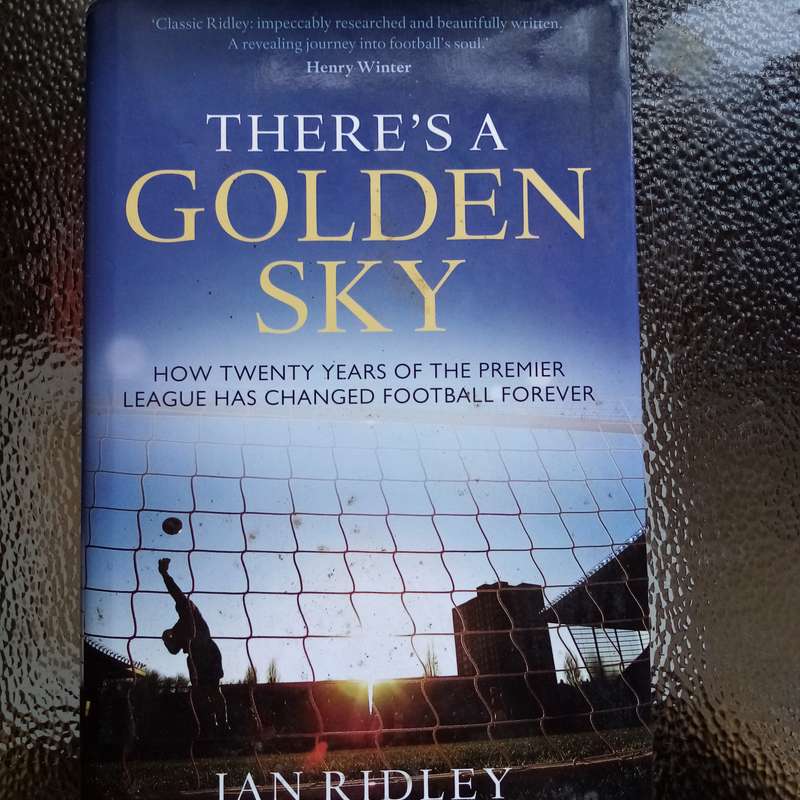 Theres a Golden Sky by Ian Ridley  A Journey Through football and Resilience