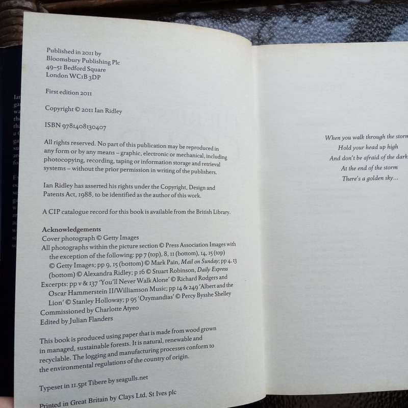 Theres a Golden Sky by Ian Ridley  A Journey Through football and Resilience