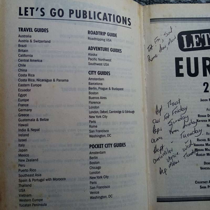 Let's Go Europe 2010: The Ultimate Student Travel Guide