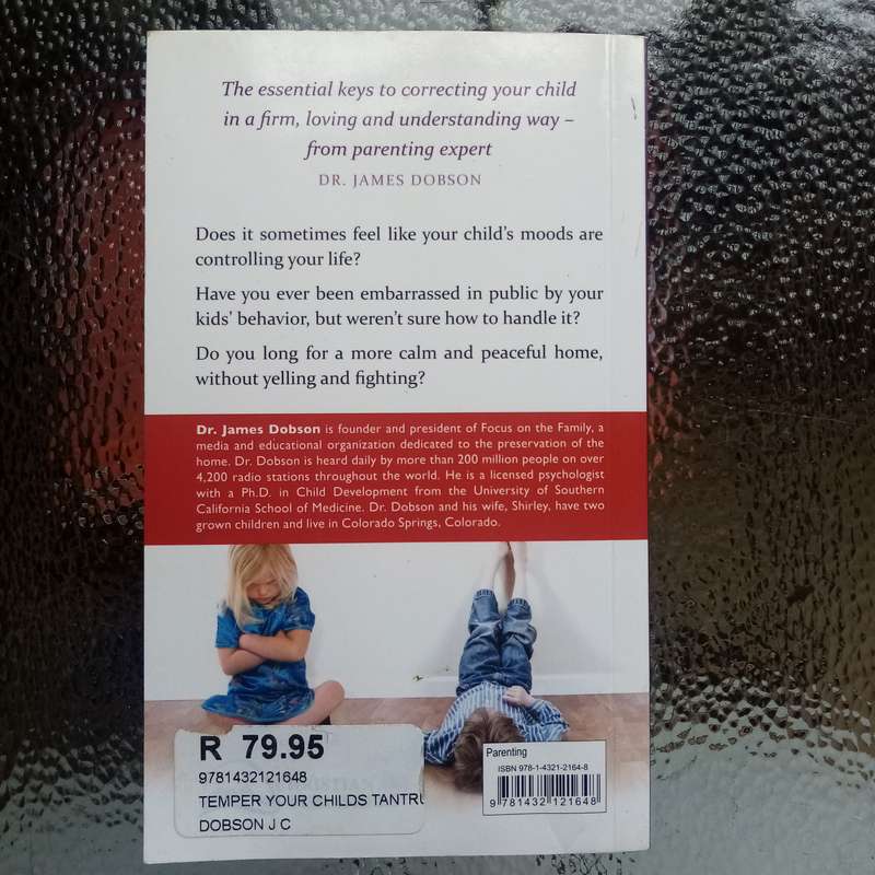 Temper Your Child's Tantrums by Dr. James C. Dobson - Essential Parenting Guide