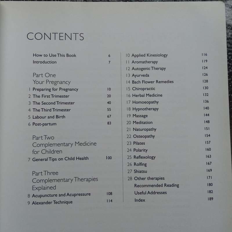 The Alternative Pregnancy Handbook: Complementary Remedies for a Healthy Journey
