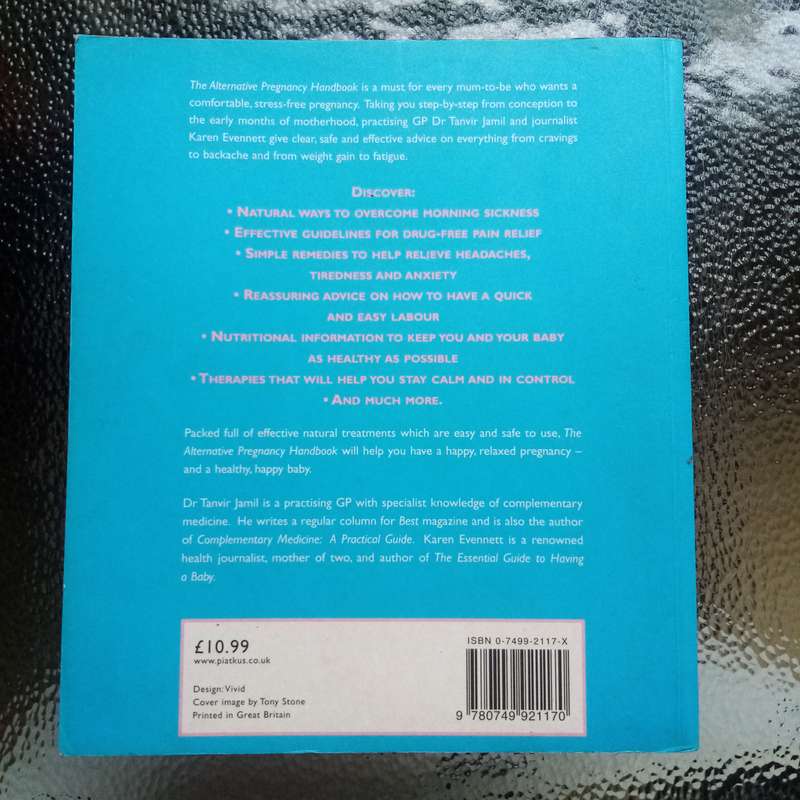 The Alternative Pregnancy Handbook: Complementary Remedies for a Healthy Journey