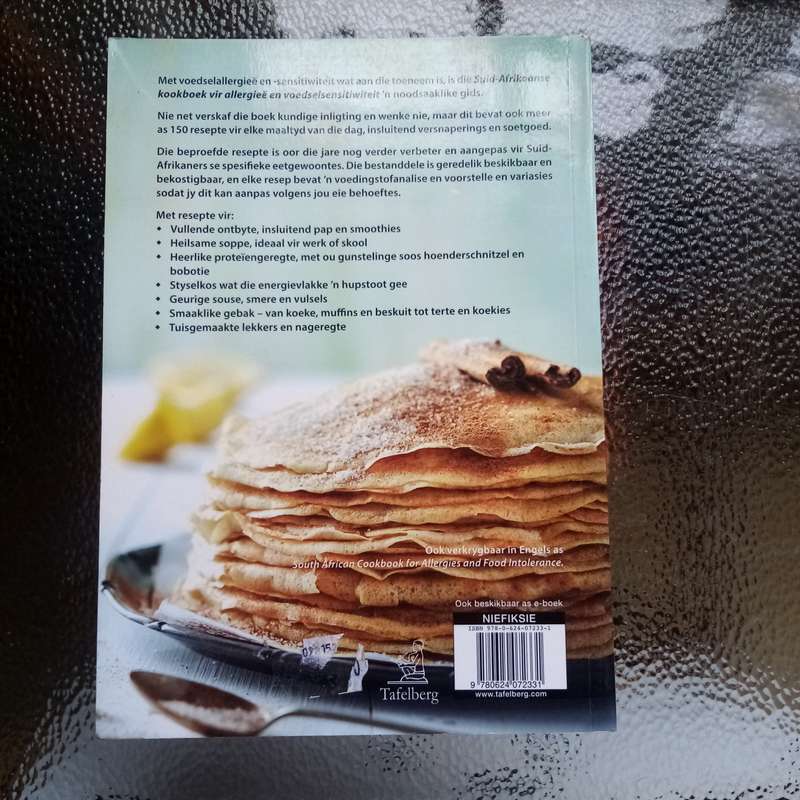 Suid-Afrikaanse Kookboek vir Allergieë en Voedselsensitiwiteit deur Hilda Lategan