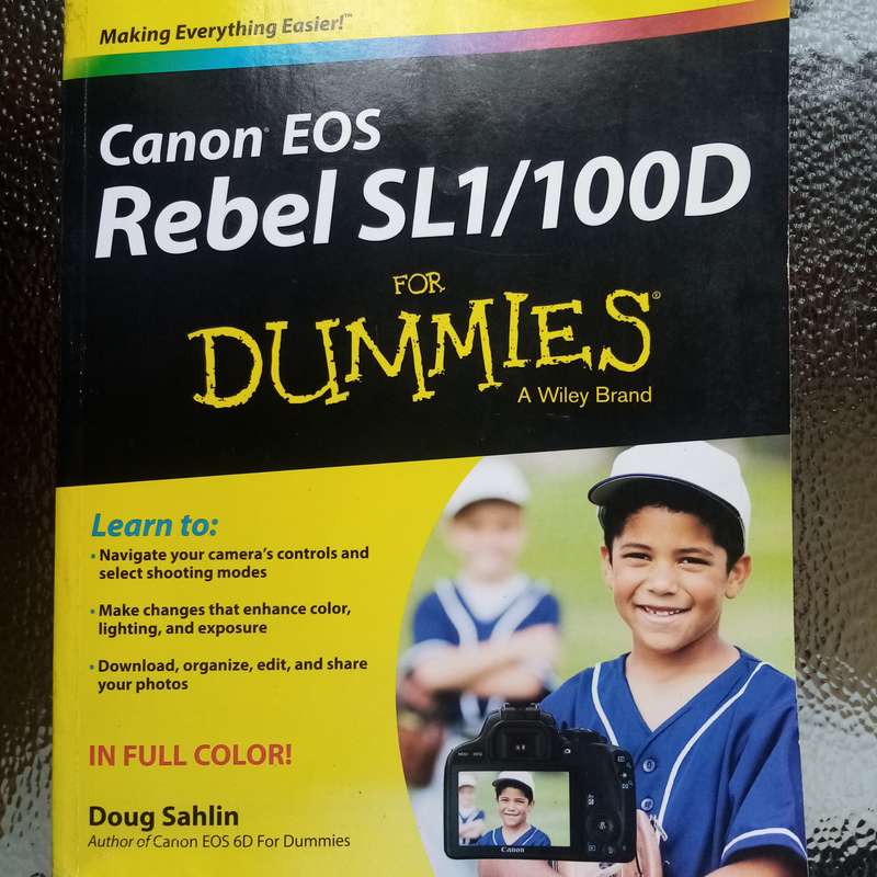 Canon EOS Rebel SL1/100D For Dummies - Your Essential Photography Guide