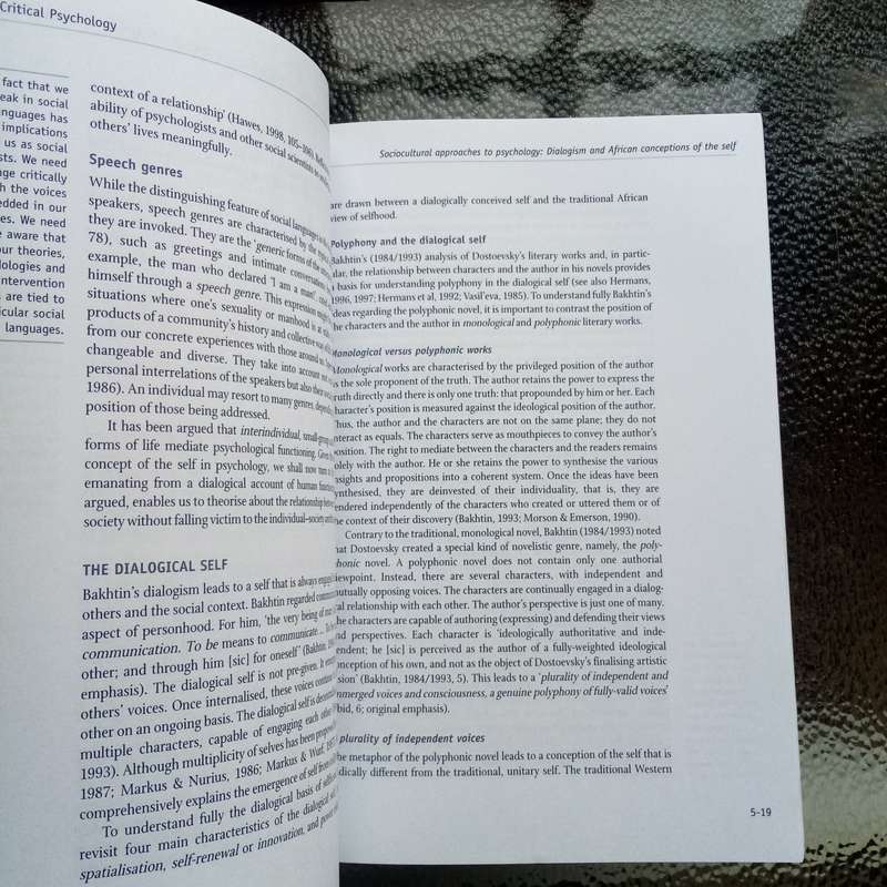 SELF, COMMUNITY AND PSYCHOLOGY. Editors: Kopano Ratele, Norman Duncan and Derek Hook
