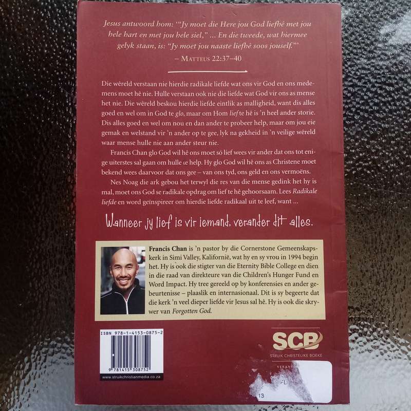 Radikale Liefde: Oorweldig deur God se Onwrikbare Liefde  Inspiring Christian Read