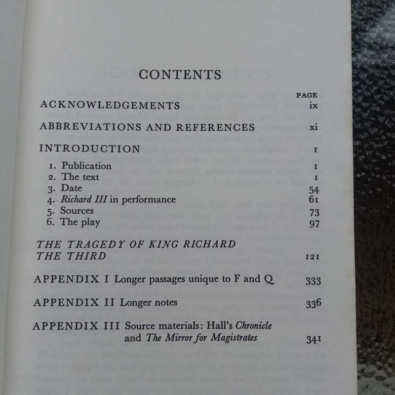 King Richard III: A Definitive Edition Edited by Anthony Hammond