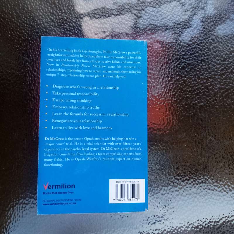 Relationship Rescue by Dr. Phil McGraw - Essential Guide to Repairing Your Relationship