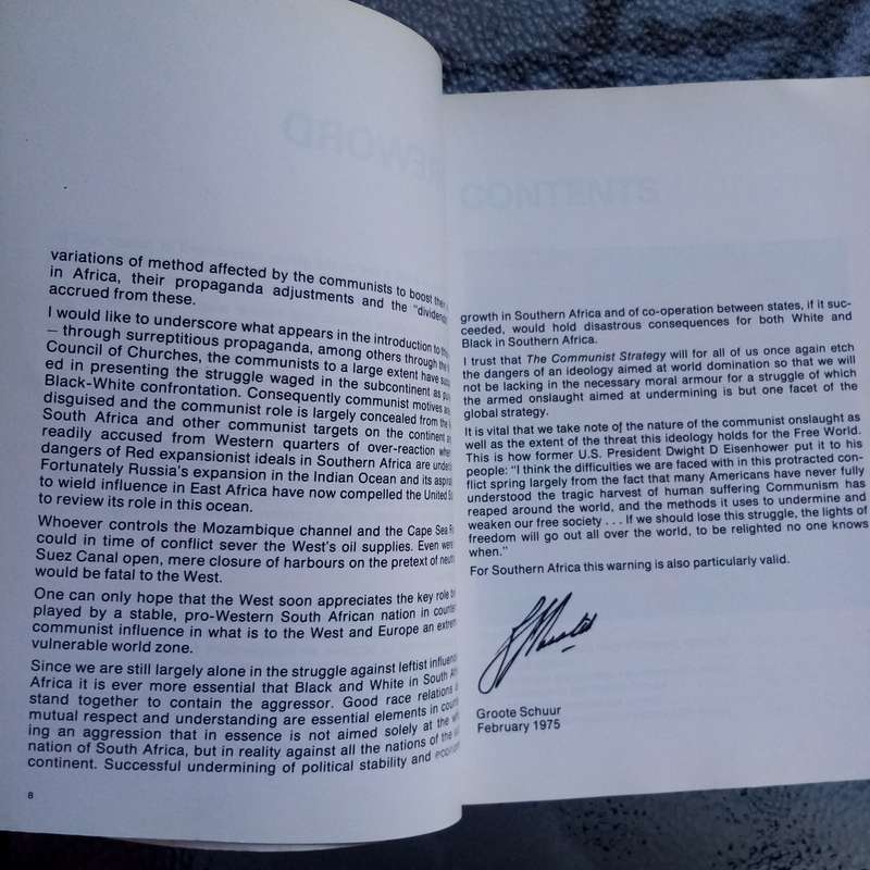 The Communist Strategy by C.F. De Villiers, F.R. Metrowich & J.A. Du Plessis - Insightful Analysis