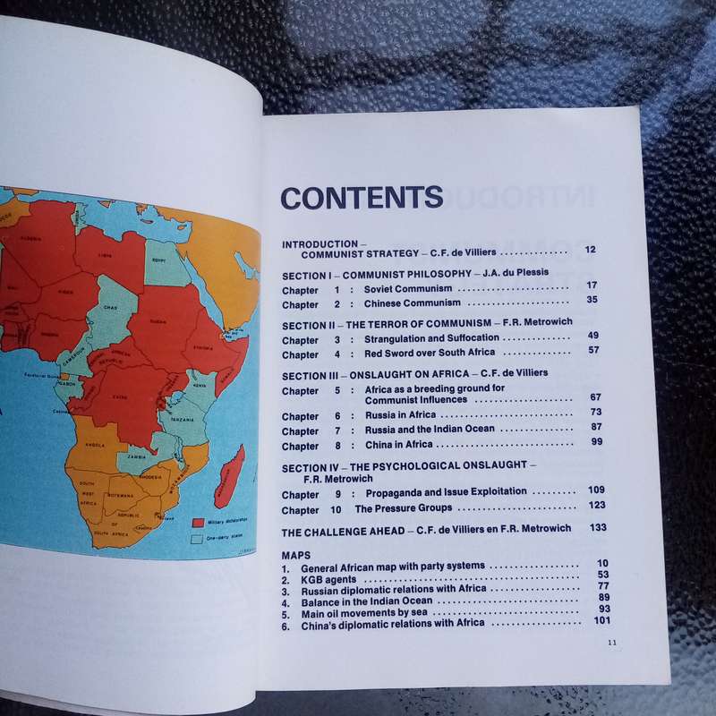 The Communist Strategy by C.F. De Villiers, F.R. Metrowich & J.A. Du Plessis - Insightful Analysis