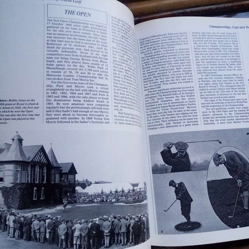 The Illustrated Encyclopedia of World Golf: A Comprehensive Guide for Golf Enthusiasts
