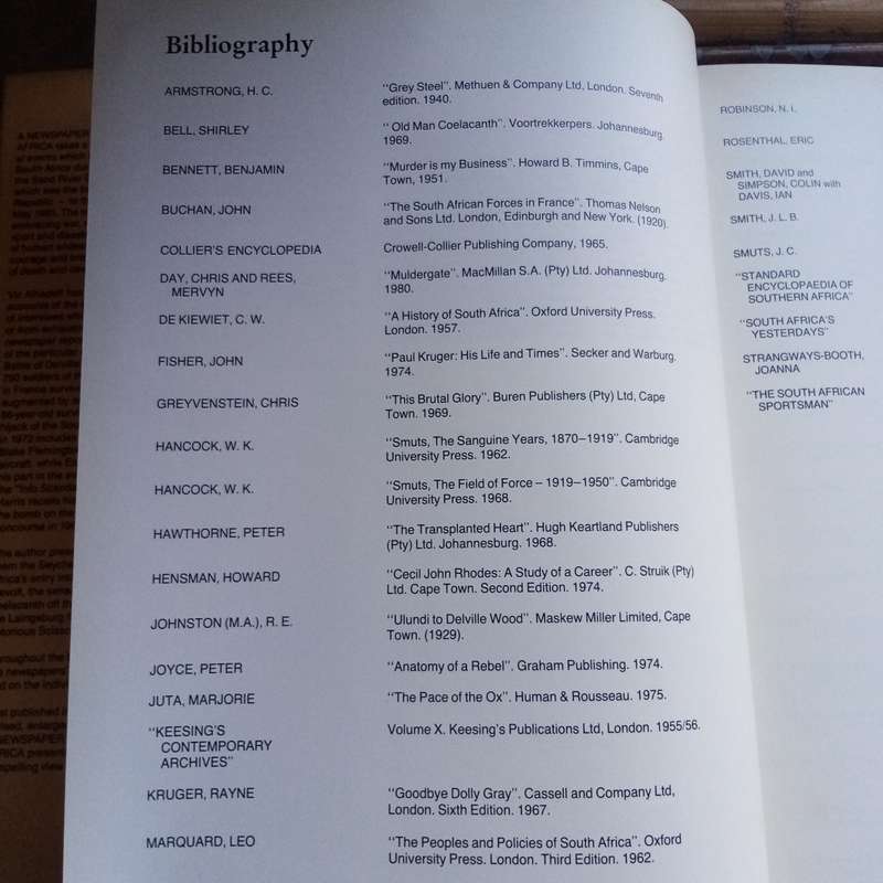 A Newspaper History of South Africa: Insightful Perspectives by Vic Alhadeff
