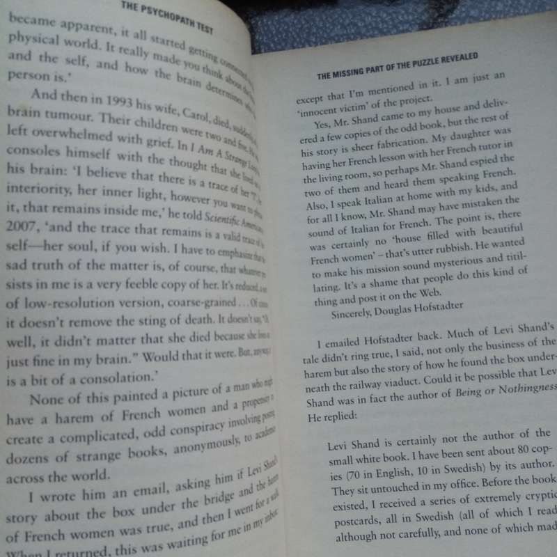 The Psychopath Test: Exploring the Madness Industry by Jon Ronson