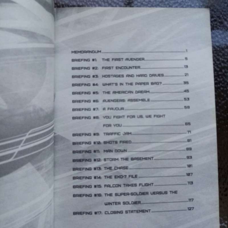 Captain America: The Winter Soldier - The Secret Files Book of the Film