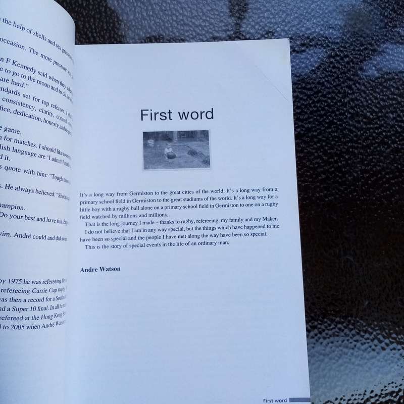 André Watson - The Autobiography with Paul Dobson