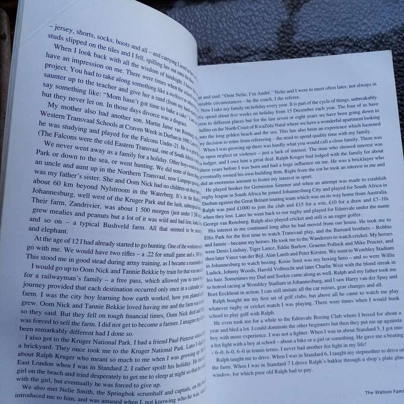 André Watson - The Autobiography with Paul Dobson