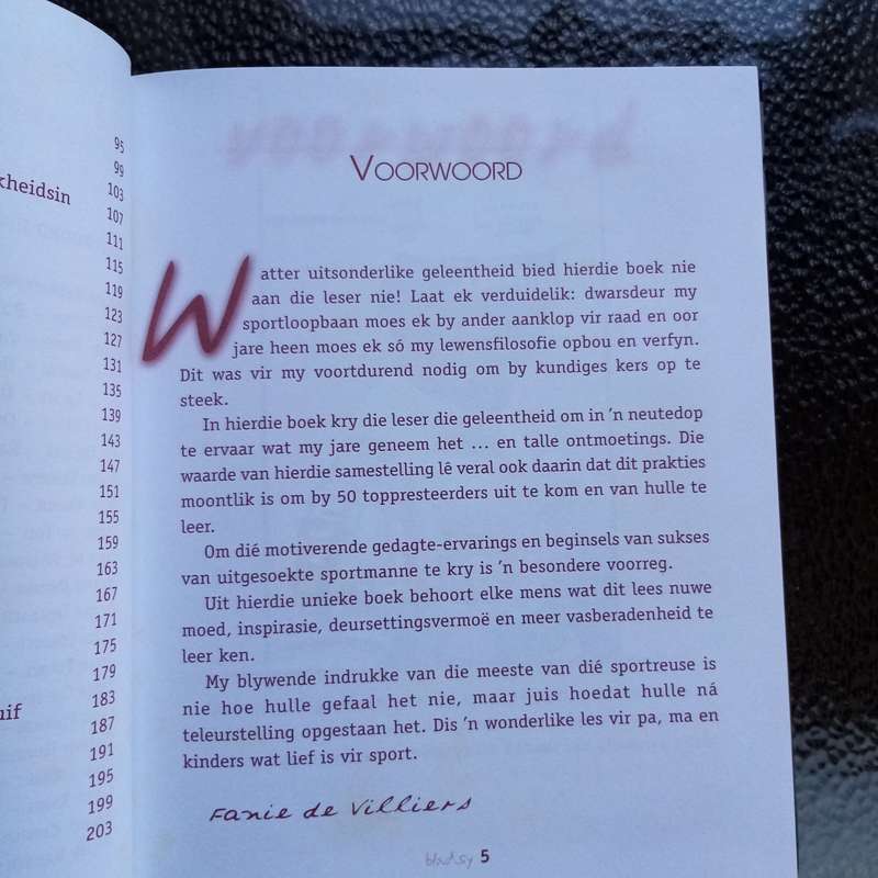 Lewenslesse van Sport - Inspiring Life Lessons from Fanie de Villiers, Gary Player & More